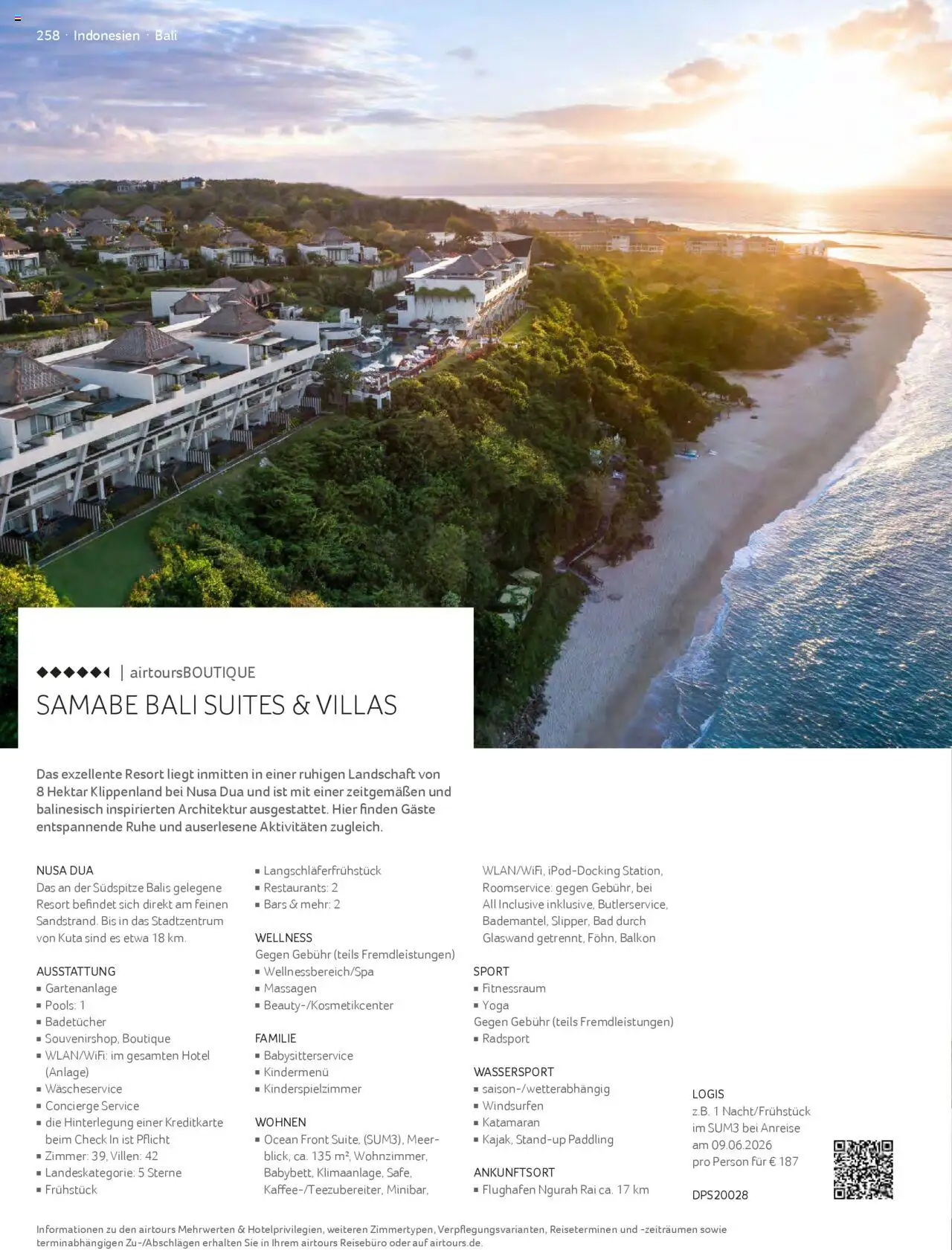 TUI airtours Katalog  Erstklassige Fernreisen 2025/26 - Seite 258 - gültig ab 01.11.2025