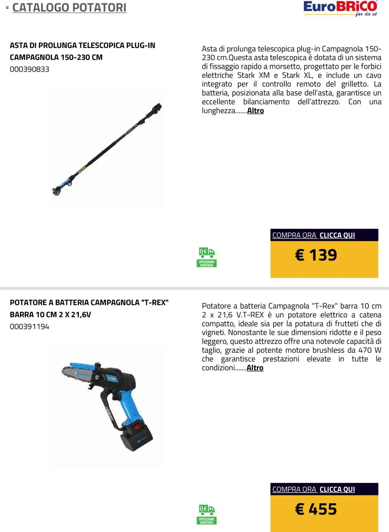 Eurobrico Potatori catalogo - pagina 5 - valido dal 23/07/2025