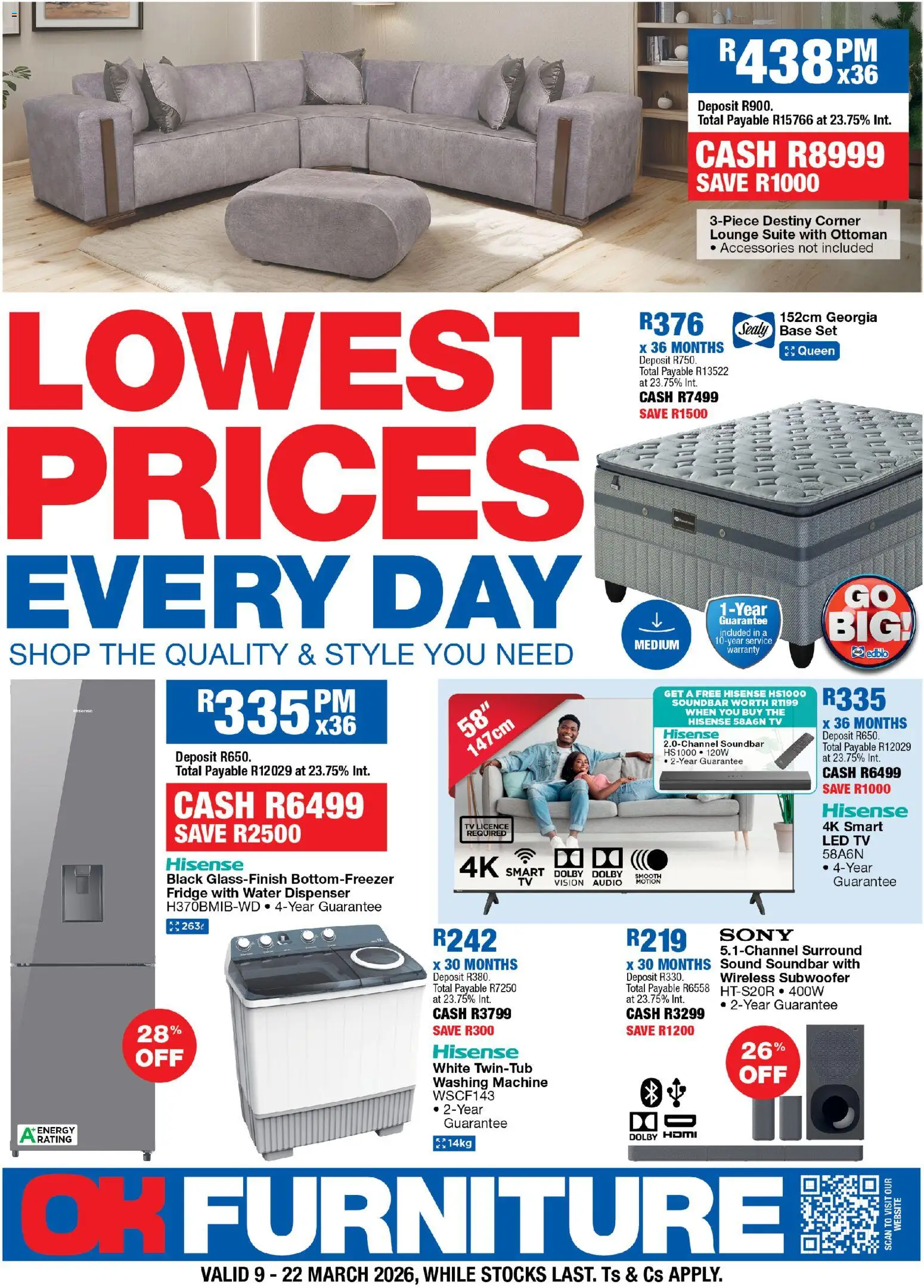 OK Furniture Catalogue - page 1- valid from 09/03/2026