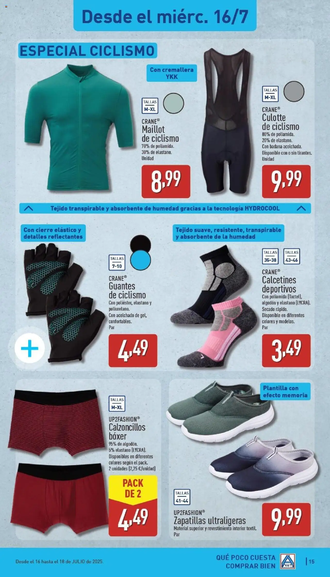 Aldi folleto Baleares - Página de 15 - Válido desde 14/07/2025