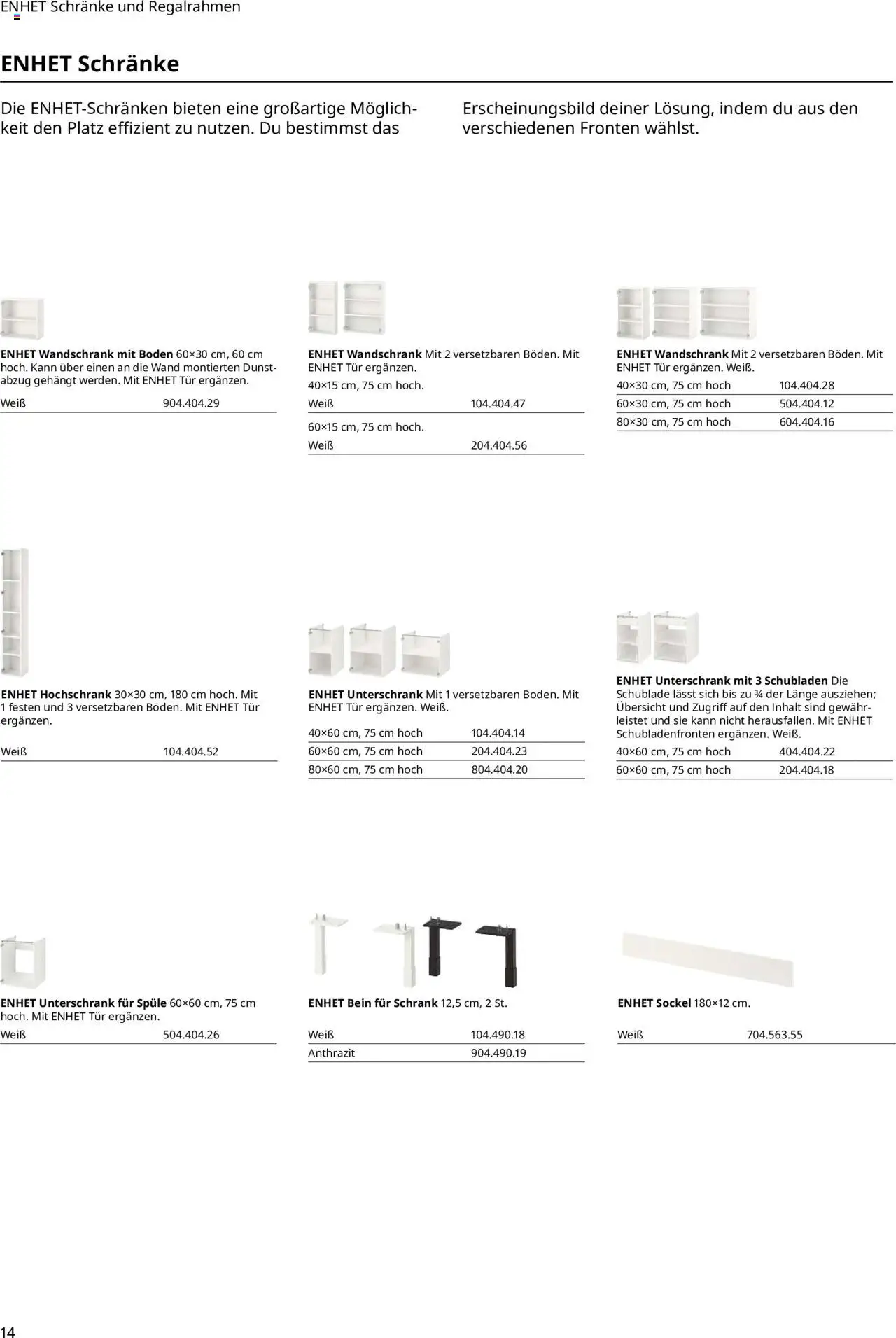 Ikea Hauswirtschaftsraum - Seite 14 - gültig ab 30.09.2025