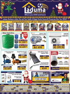 Preview Laduma Hardware Specials valid from 11/12/2024