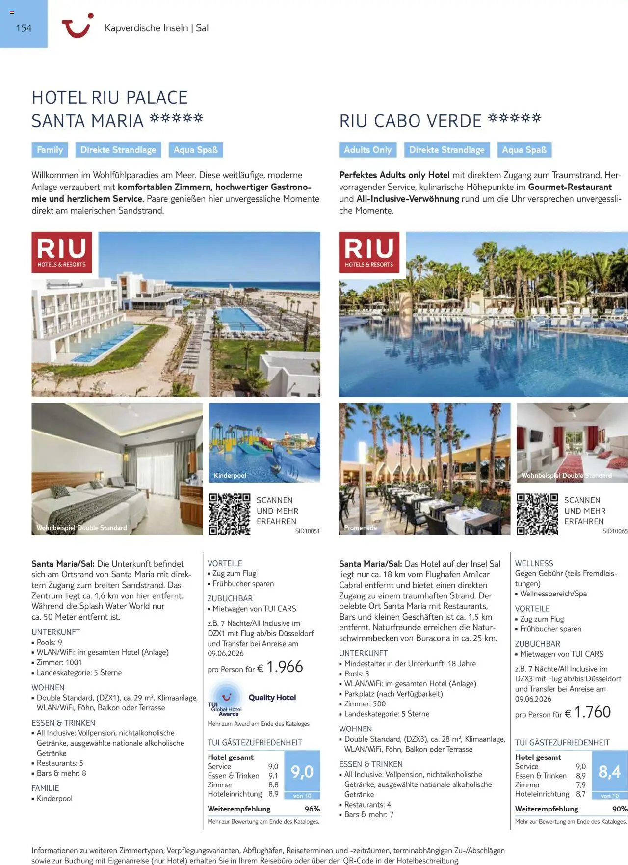 TUI Prospekt Kanaren, Kapverden & Senegal 2025/26	  - Seite 154 - gültig ab 01.11.2025