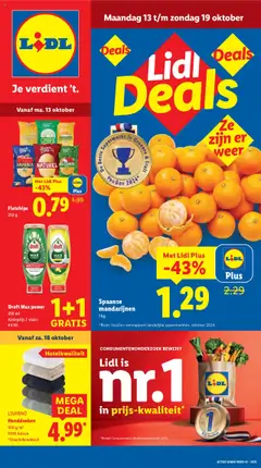 Lidl - Folder week 42 geldig vanaf 13-10-2025