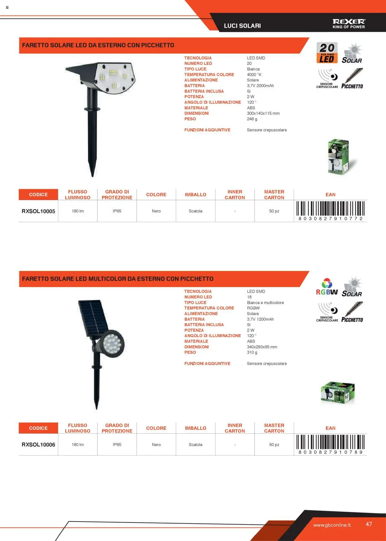 GBC Torce catalogo - pagina 47 - valido dal 31/05/2025