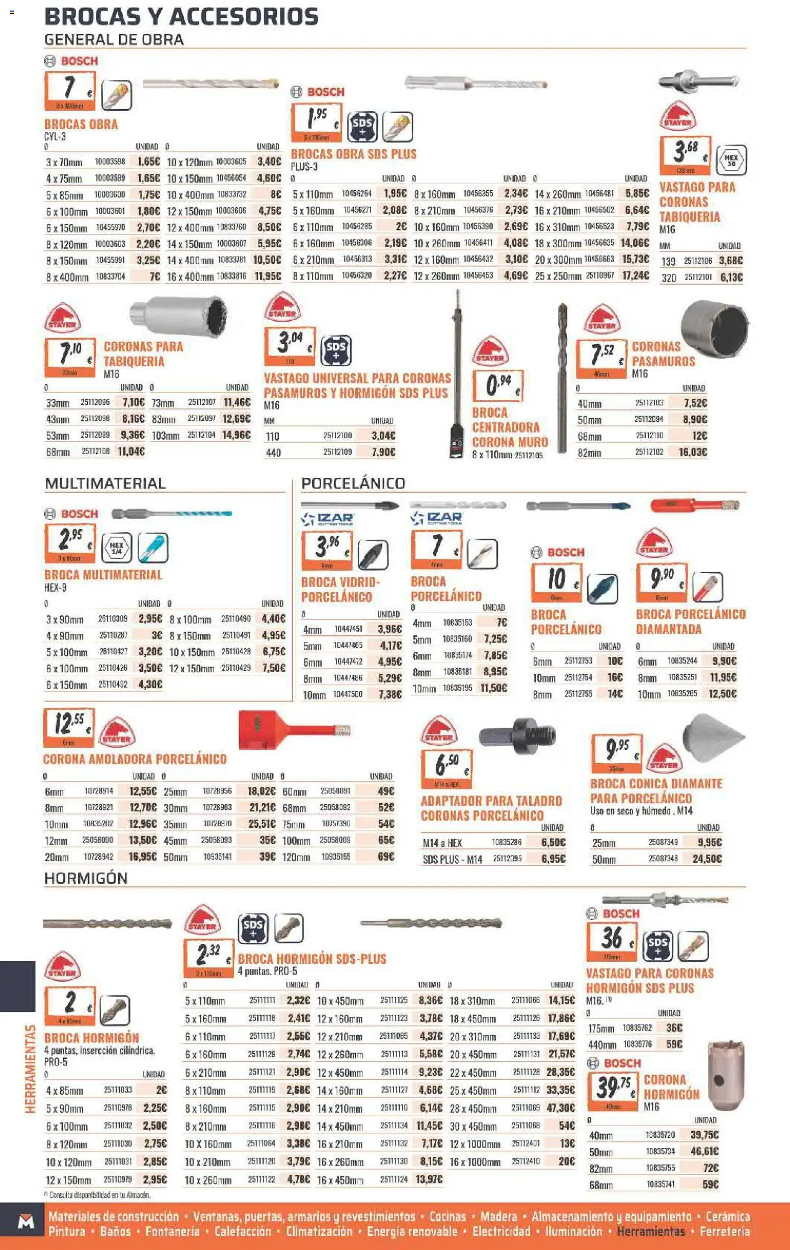 Obramat folleto - Página de 402 - Válido desde 23/03/2026