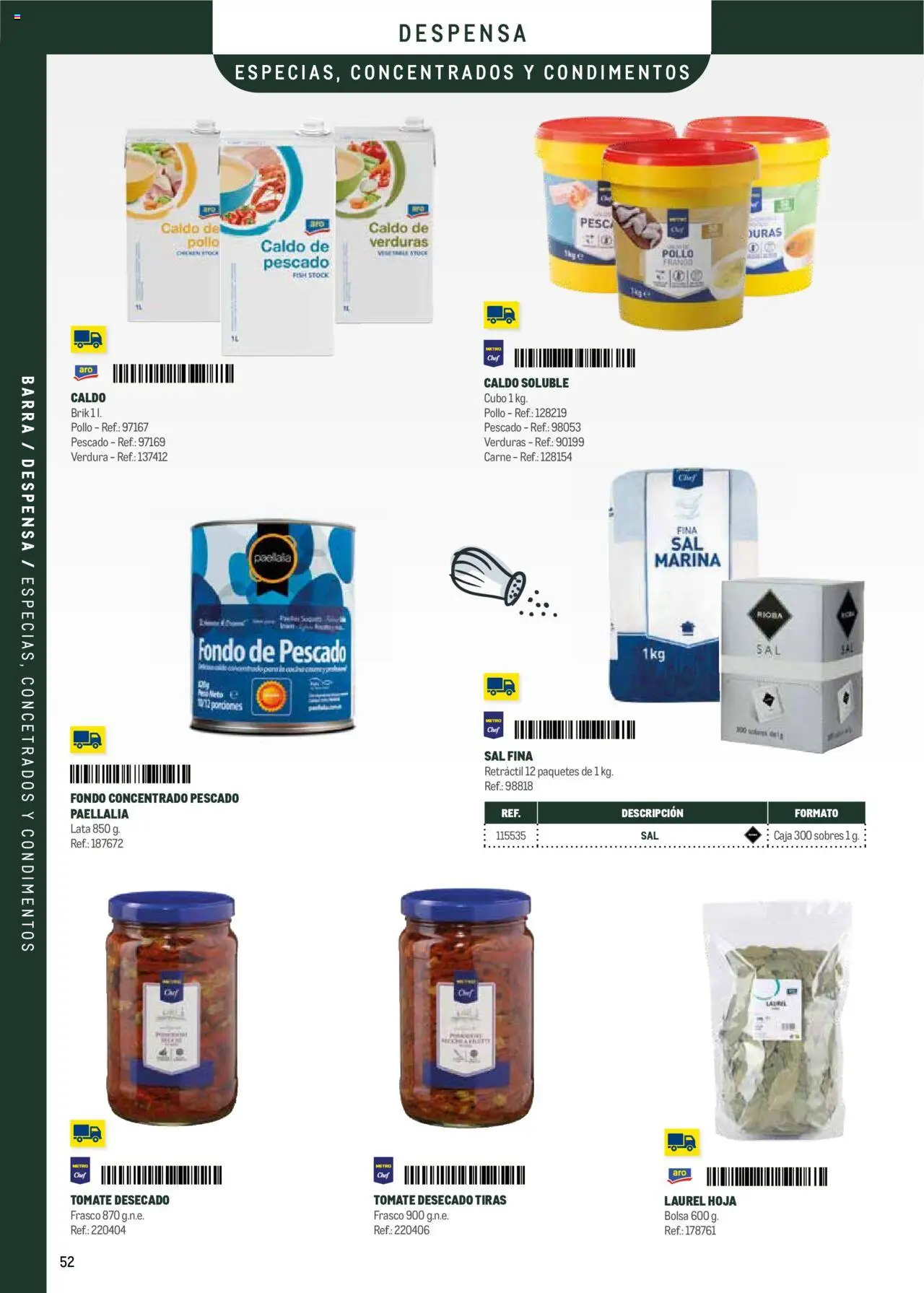 Makro - Menú y Barra Prat - Página de 52 - Válido desde 08/09/2025