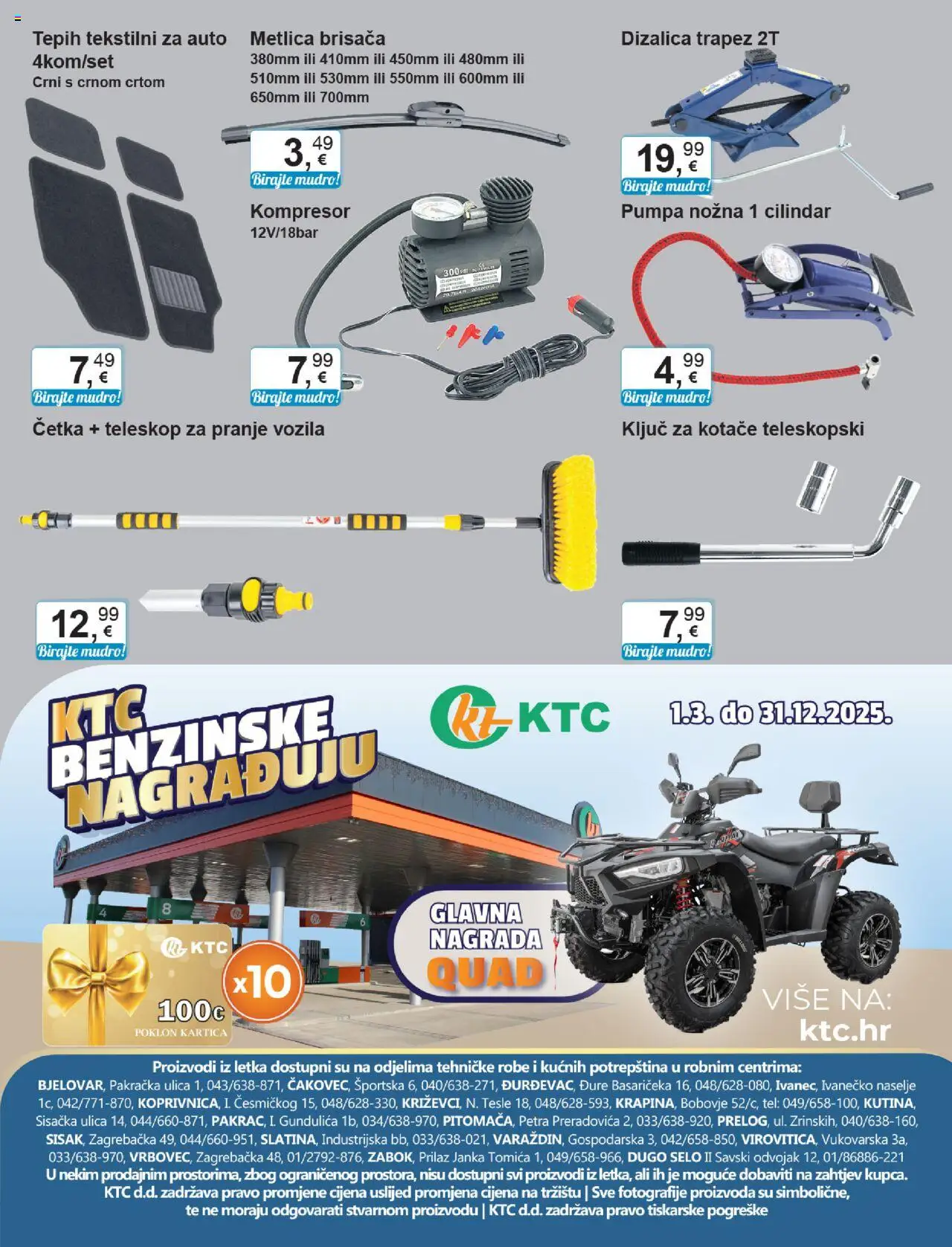 Tehnika i posude KTC - stranica 23- važeći od 17.07.2025