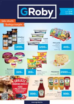 Előnézet G'Roby akciós újság érvényes 2026.04.02.-tól