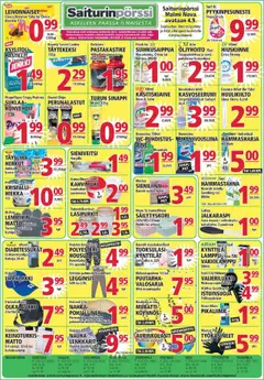Esikatselu Saiturinpörssi tarjoukset voimassa alkaen 28/08/2025