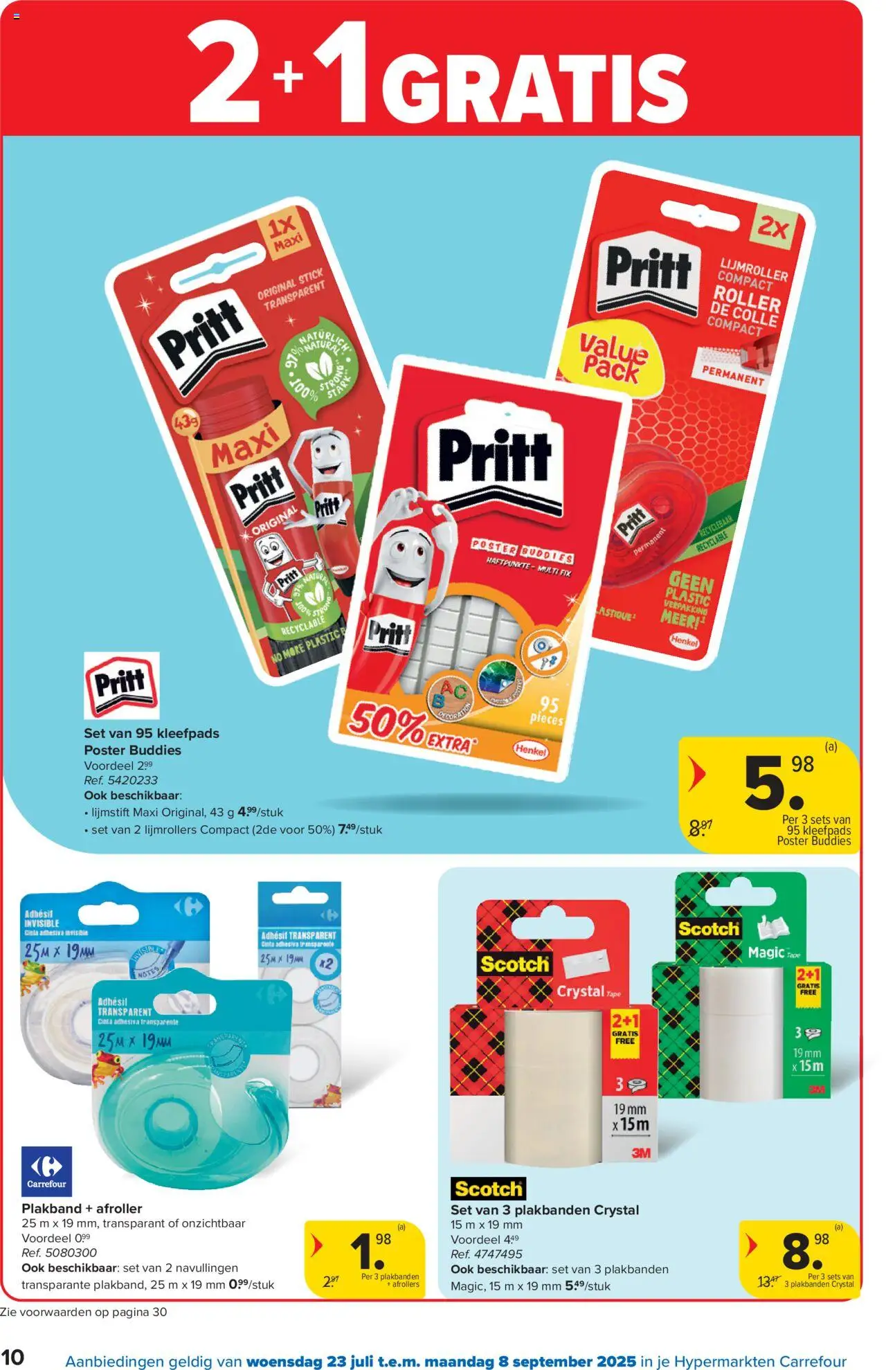Carrefour - Hypermarkten Back to School - pagina 10- geldig vanaf 23/07/2025
