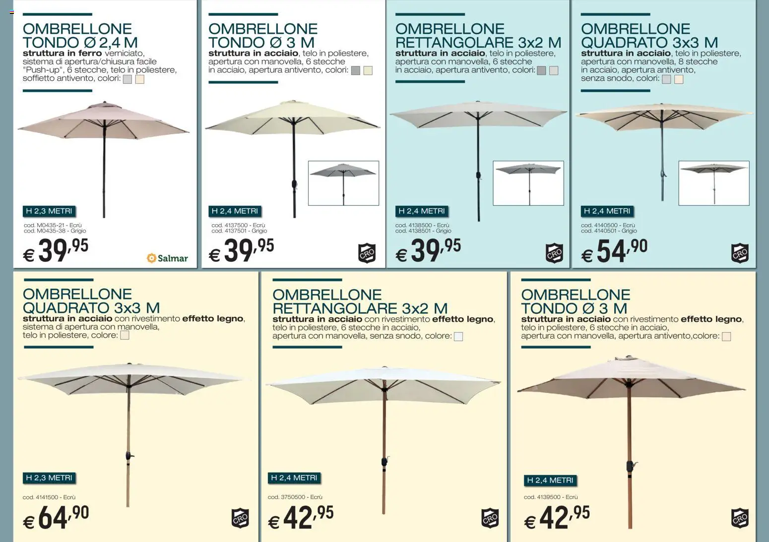 Brico OK volantino Ombrelloni, Gazebo, Tende da Sole - pagina 2 - valido dal 05/03/2026