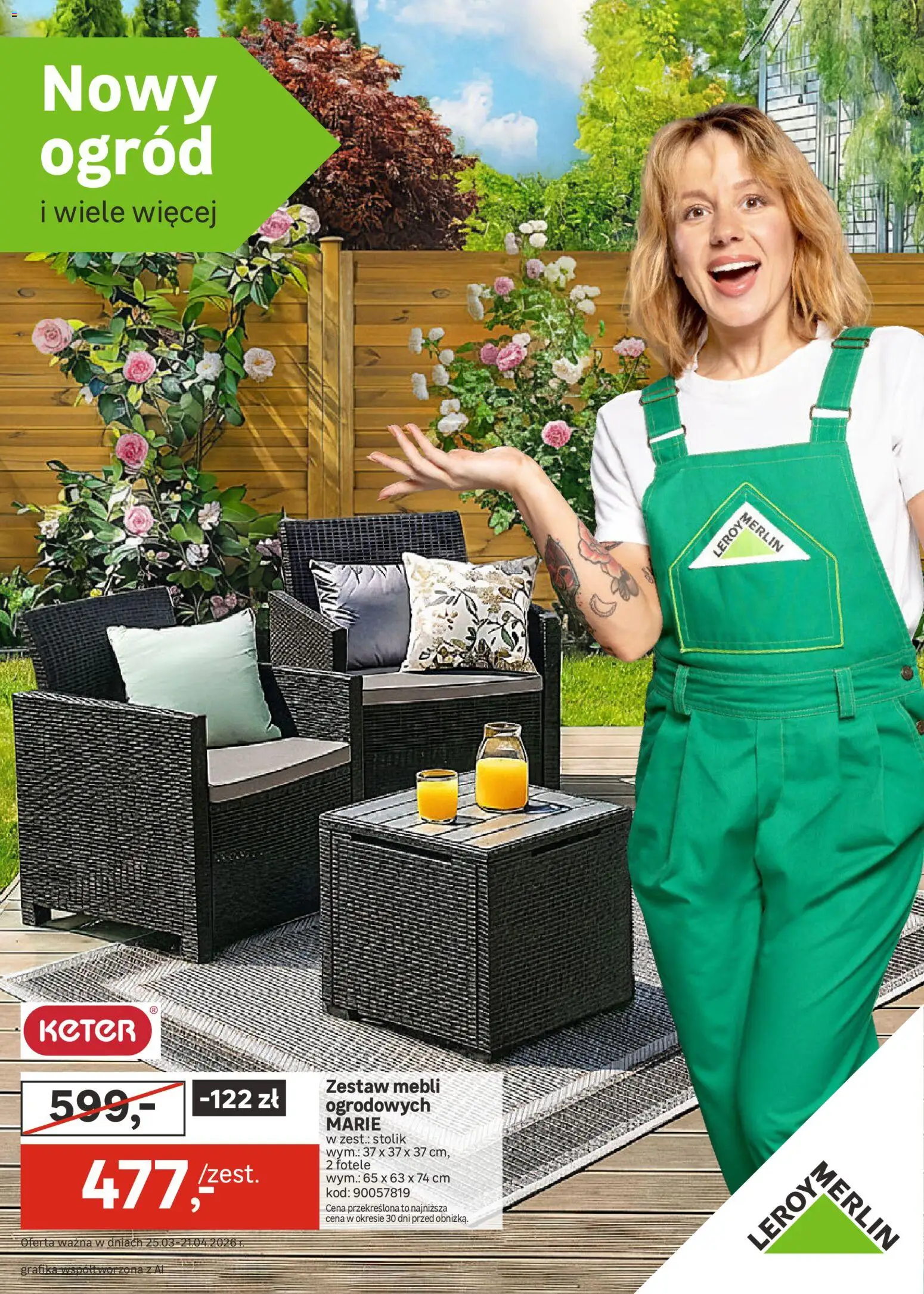 Leroy Merlin gazetka - strona 1- ważny od 25.03.2026