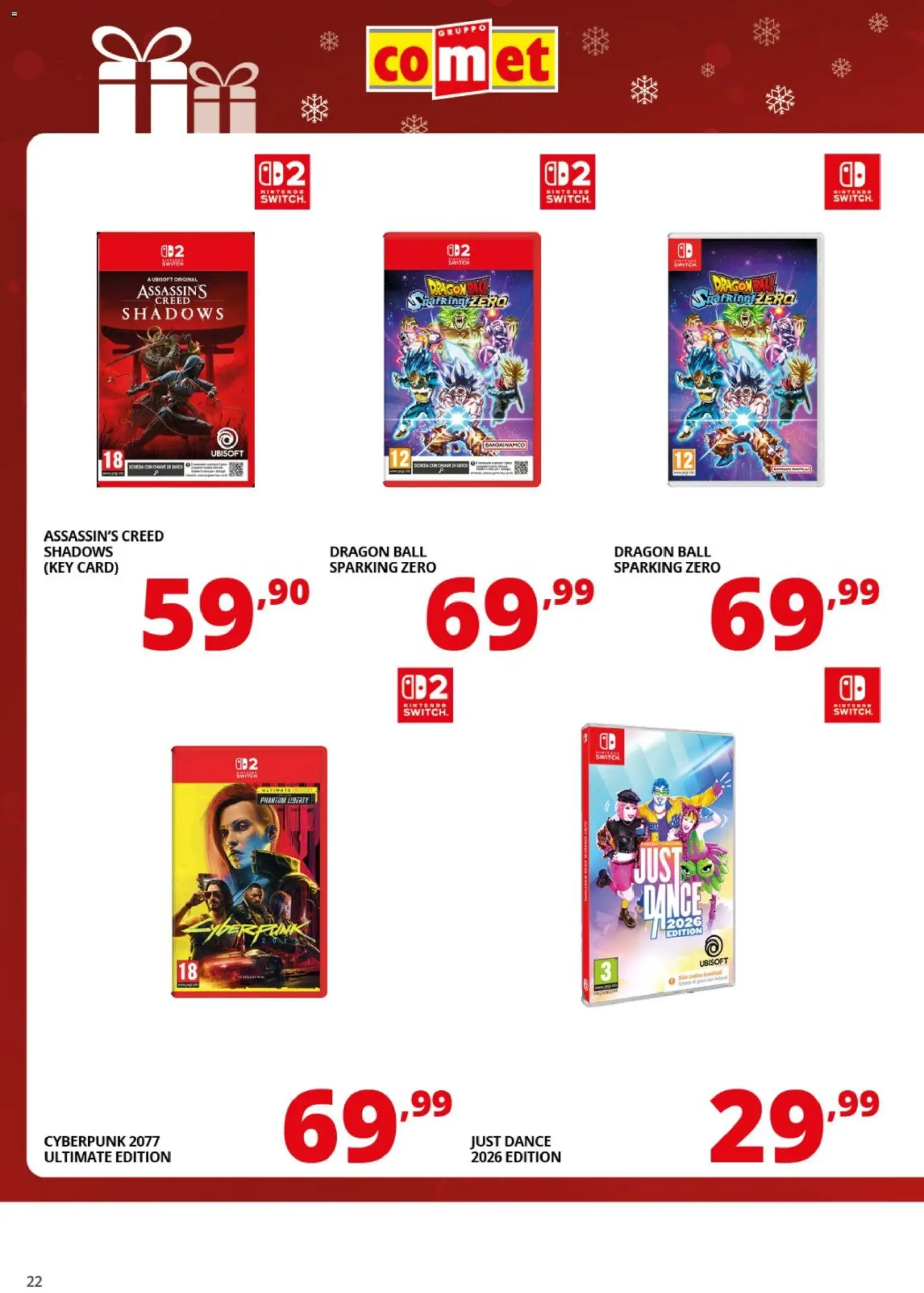 Comet Gaming catalogo - pagina 22 - valido dal 05/12/2025