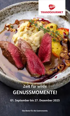 Vorschau Transgourmet Zeit für wilde Gennusmomente gültig ab 01.09.2025
