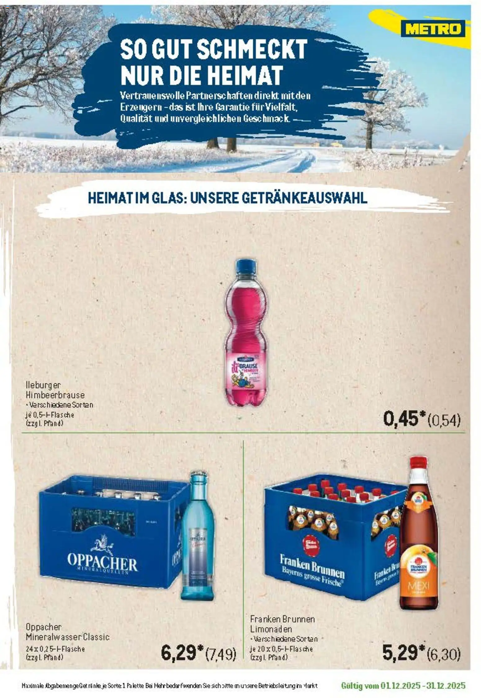 Metro Regionaler Flyer - Seite 38 - gültig ab 01.12.2025