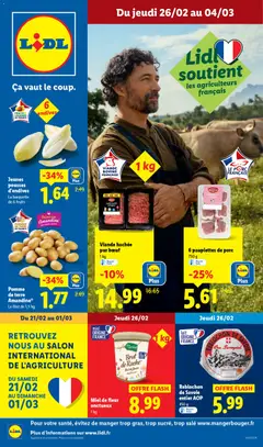 Aperçu LIDL catalogue semaine 9 valable à partir du 26/02/2026