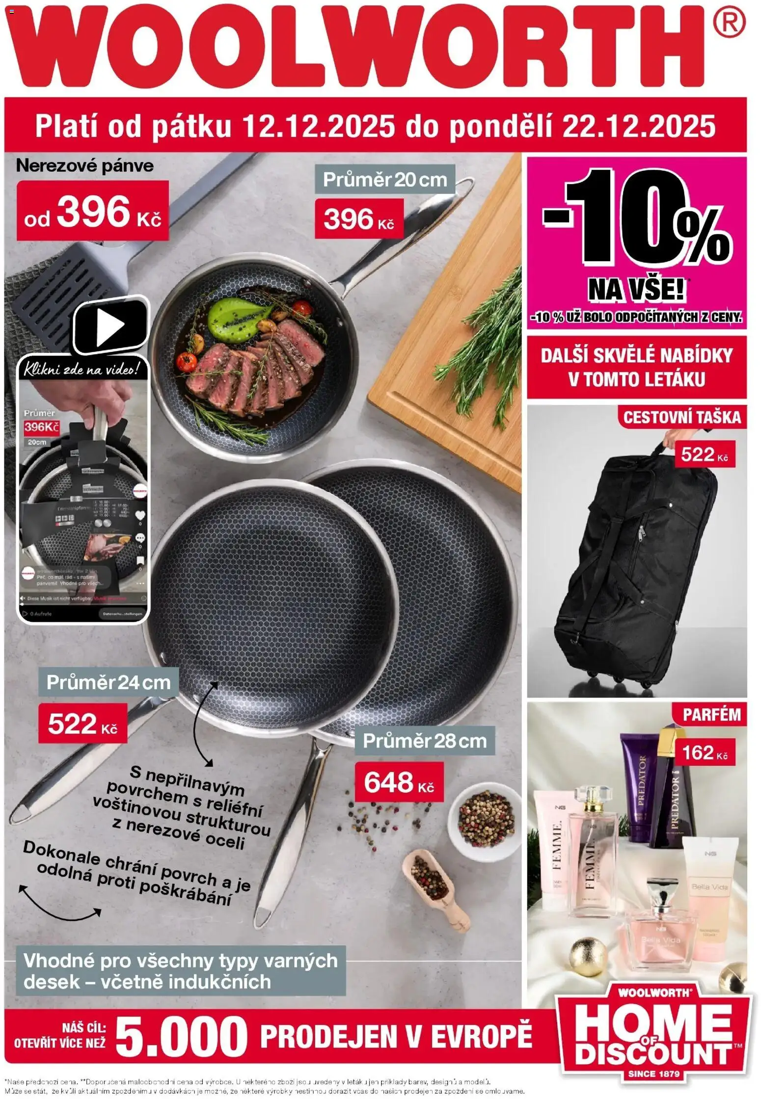 Woolworth leták - strana 1- platný od 12.12.2025