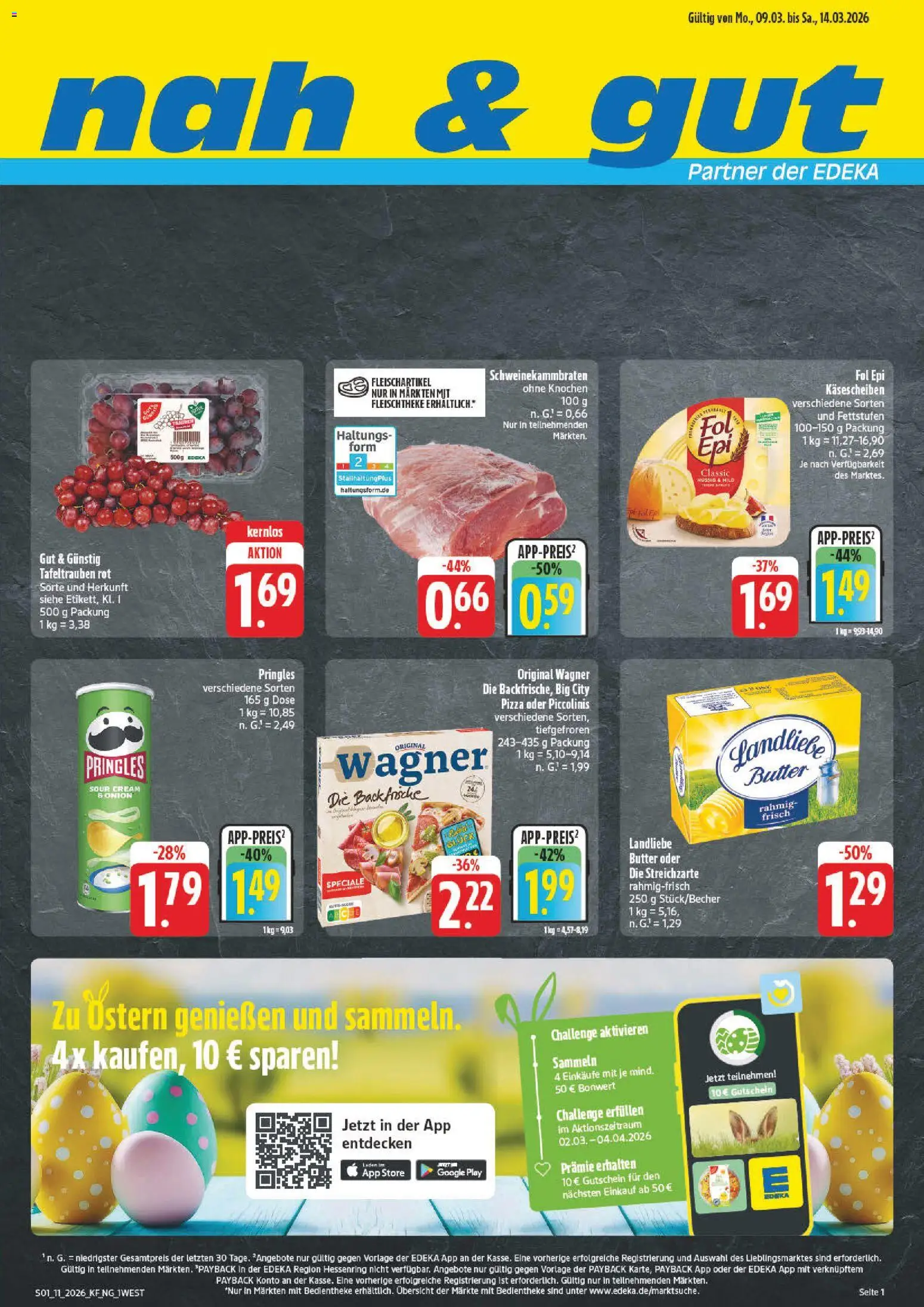 nah & gut Prospekt 	 - Seite 1 - gültig ab 09.03.2026