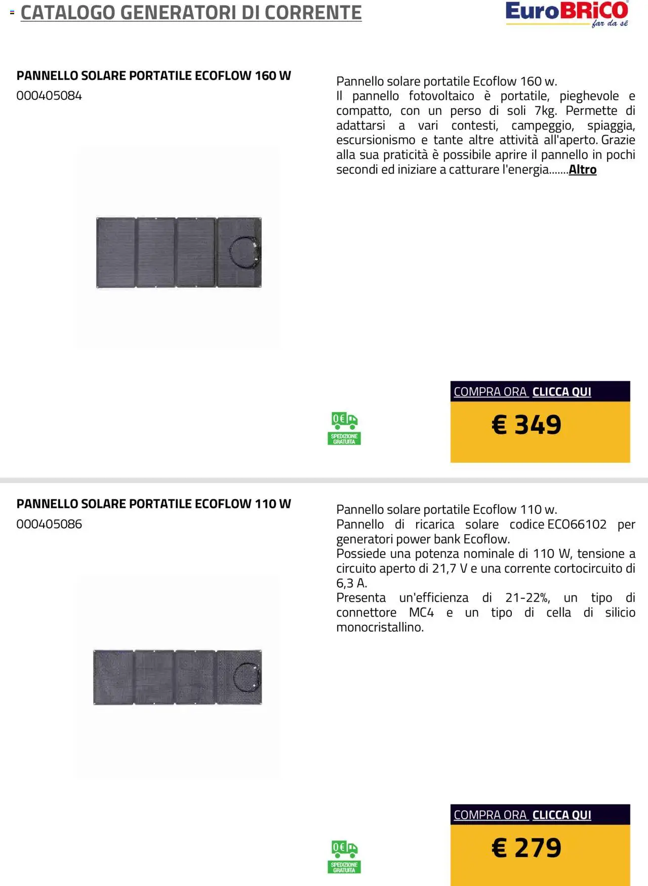 Eurobrico Generatori catalogo - pagina 8 - valido dal 23/07/2025