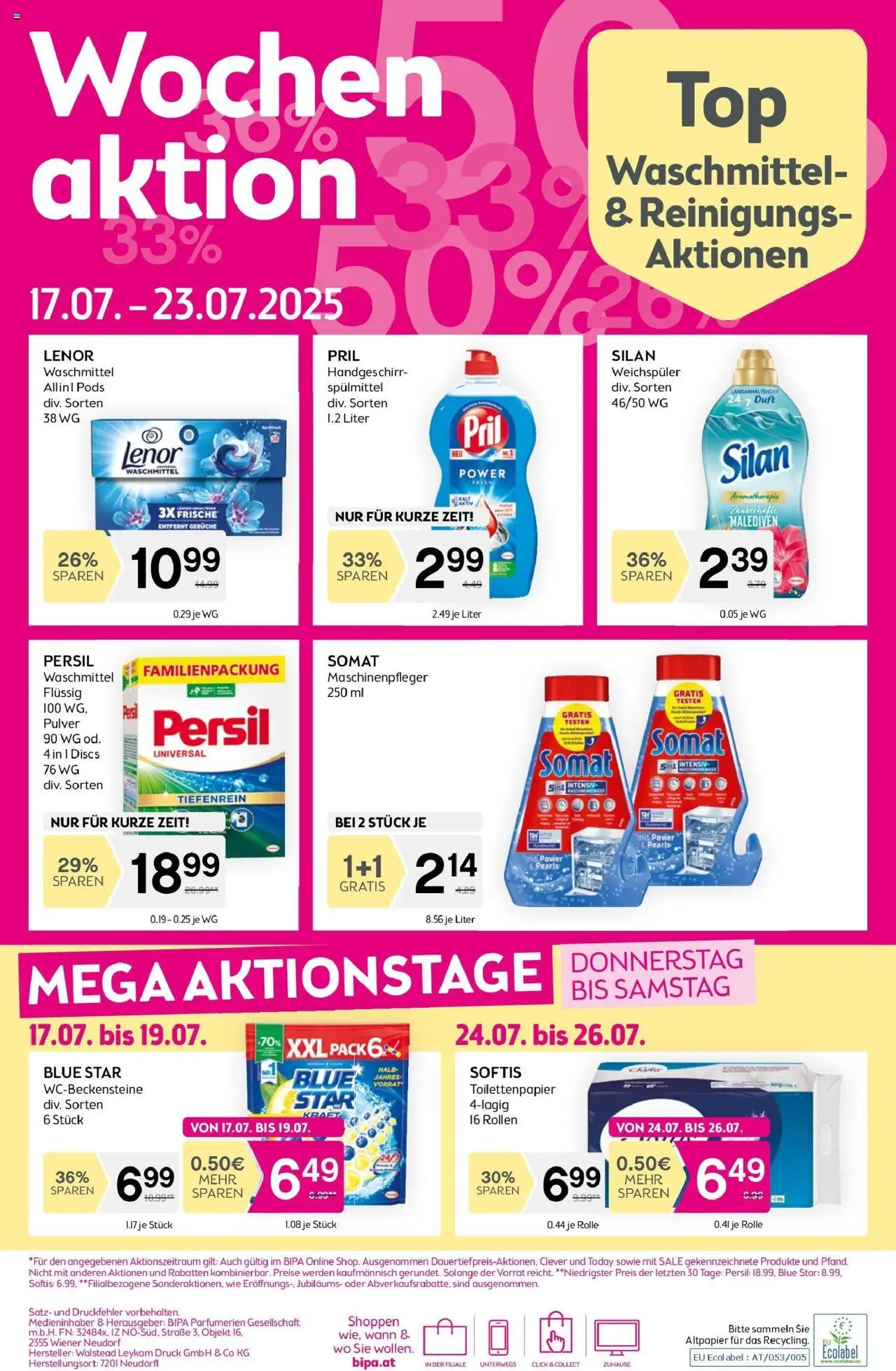 Bipa Flugblatt - Seite 12- gültig ab 17.07.2025
