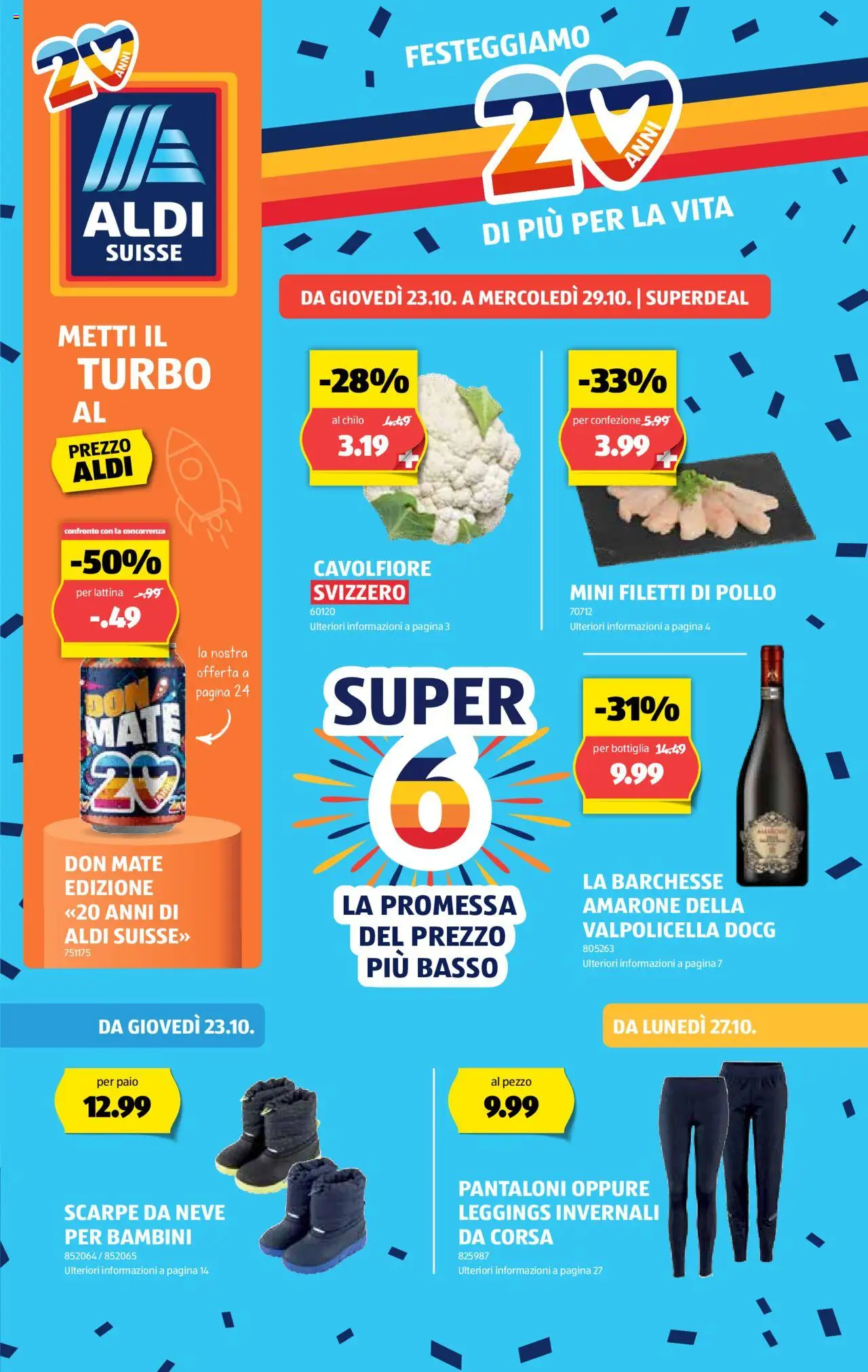 Aldi Aktionen IT - Seite 1- gültig ab 23.10.2025