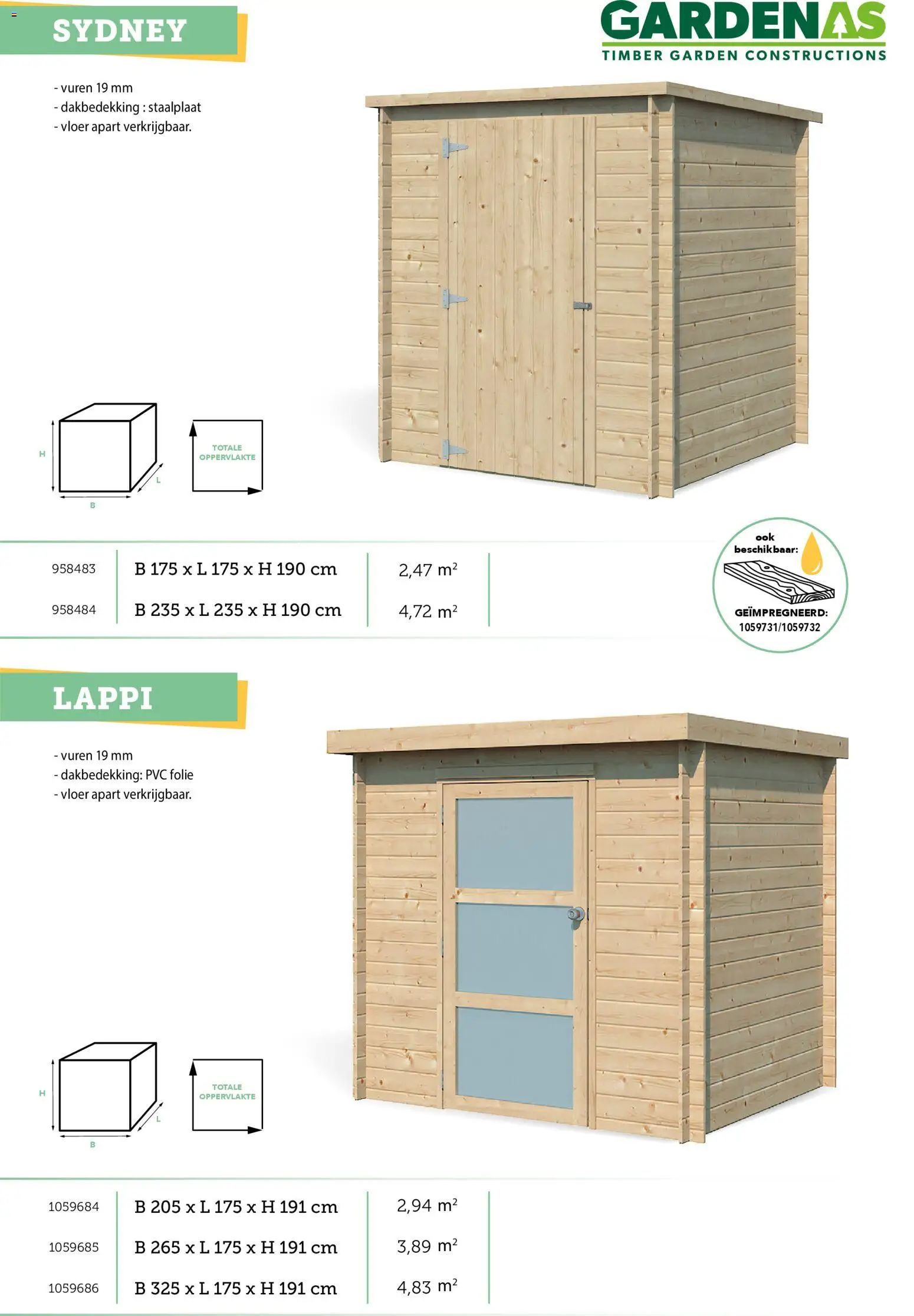 Hubo - Tuinhuis catalogus - page 3- valid from 23/02/2026