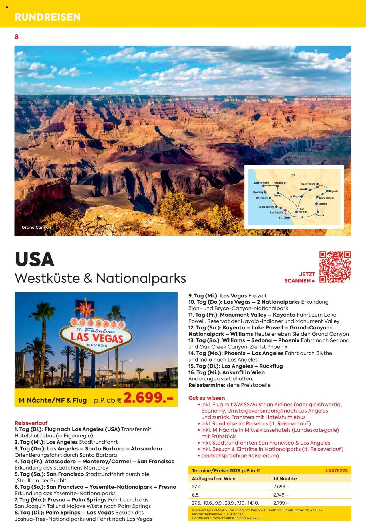 Billa Rundreise Highlights - page 8- valid from 03.06.2025