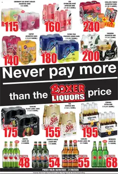 Preview Boxer - Liquor Specials valid from 08/09/2025