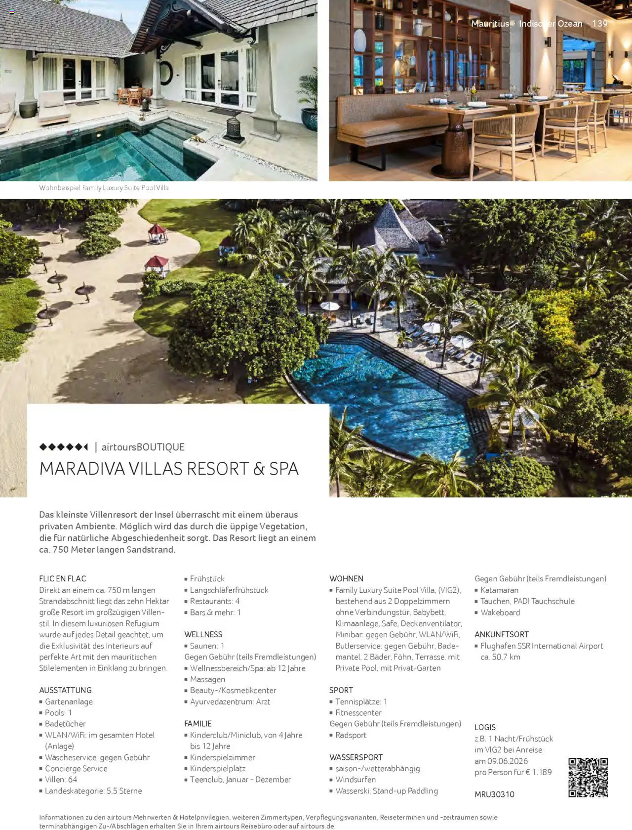 TUI airtours Katalog  Erstklassige Fernreisen 2025/26 - Seite 139 - gültig ab 01.11.2025