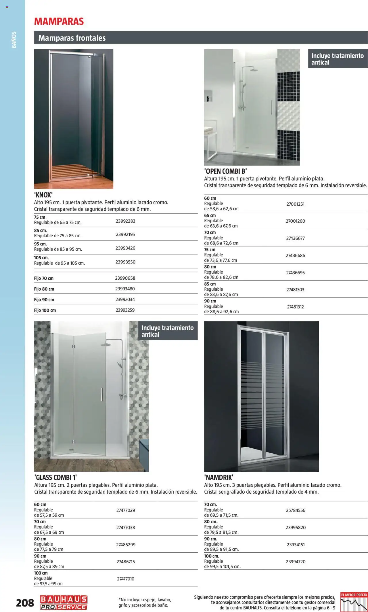 Bauhaus - ProService  - Página de 208 - Válido desde 24/02/2025