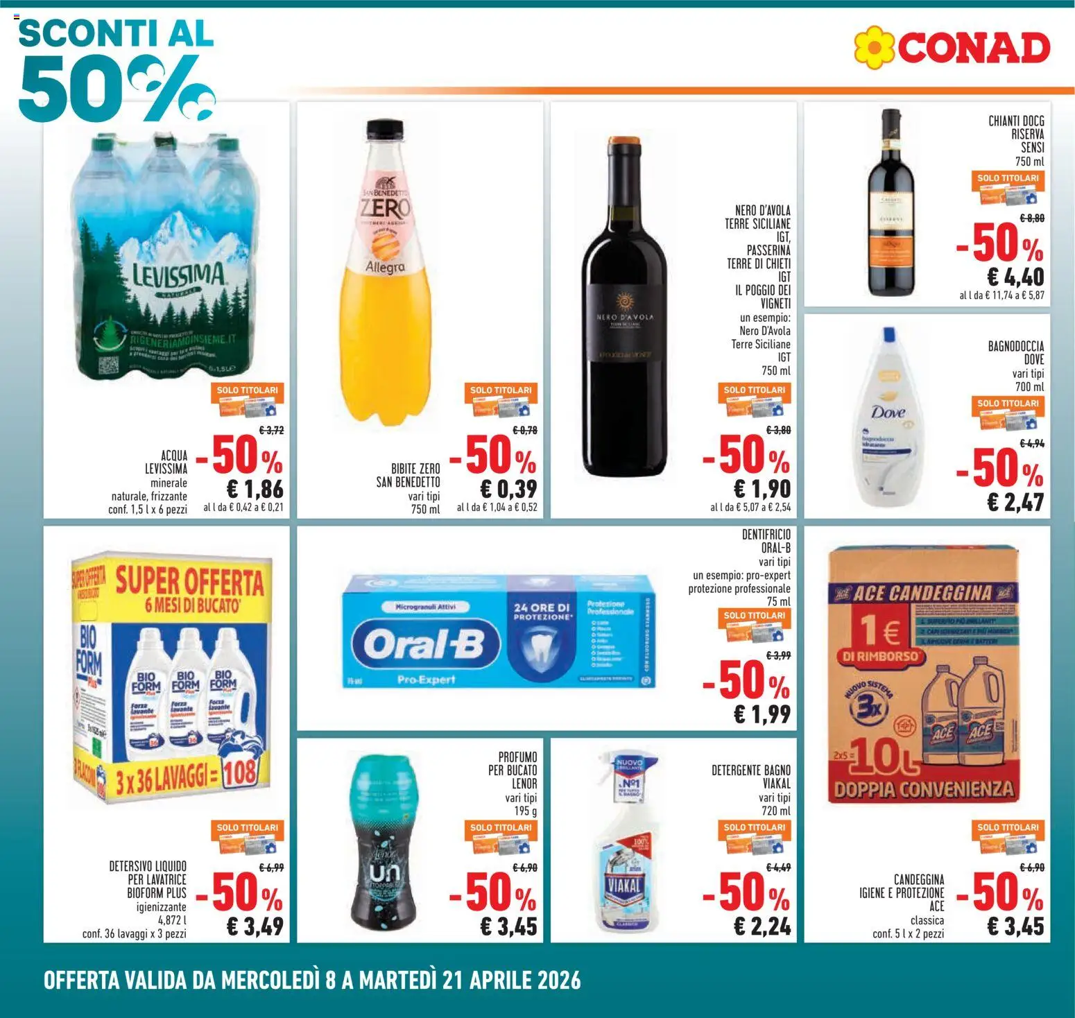Conad volantino - pagina 4 - valido dal 08/04/2026
