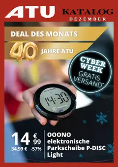 Vorschau ATU - Cyber Week gültig ab 01.12.2025
