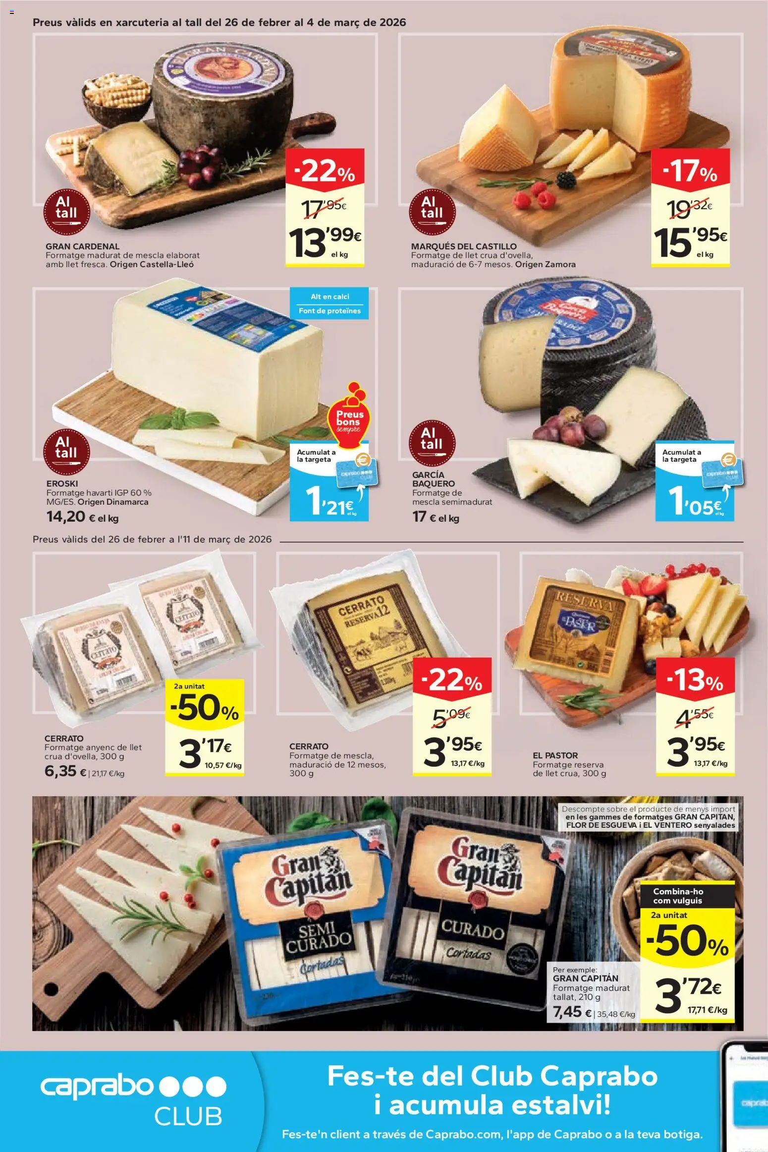 Caprabo folleto - Página de 8 - Válido desde 26/02/2026