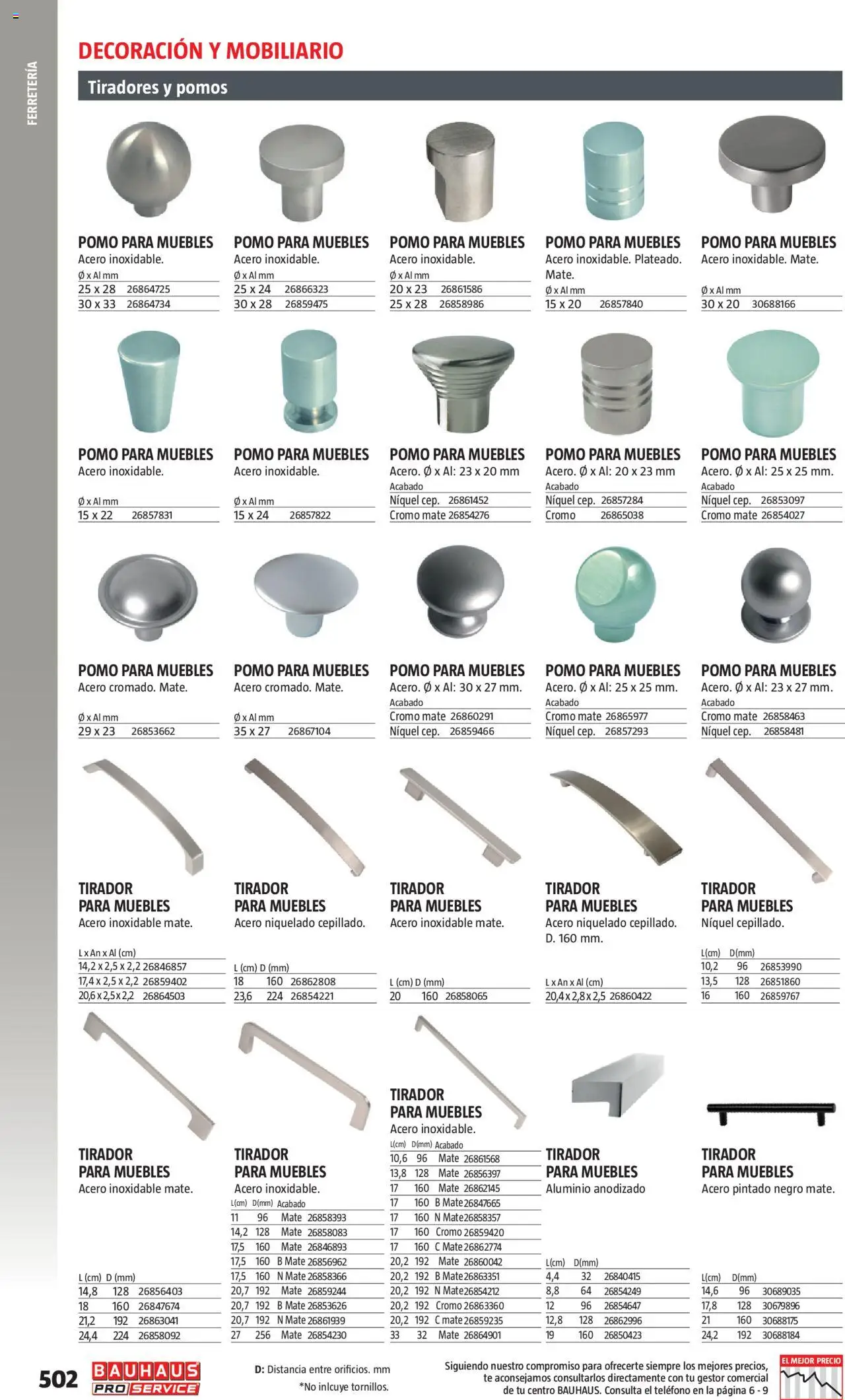 Bauhaus - ProService  - Página de 502 - Válido desde 24/02/2025