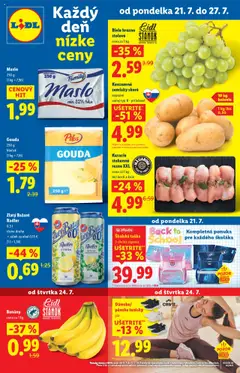 Lidl leták platný od 21.07.2025