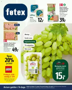 Forhåndsvisning Føtex - Tilbudsavis gyldig fra 15/08/2025