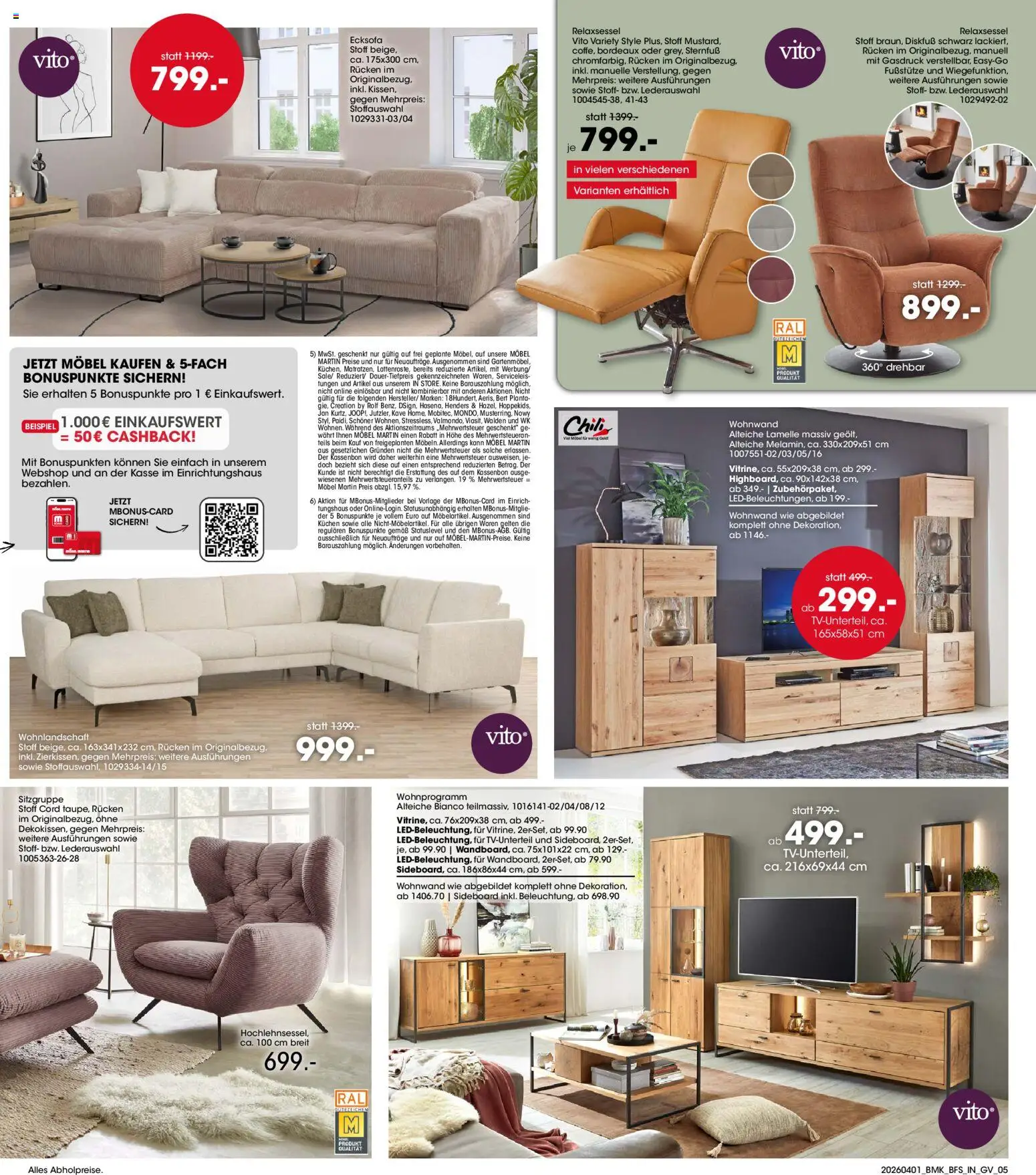 Möbel Martin Prospekt 	 - Seite 5 - gültig ab 01.04.2026
