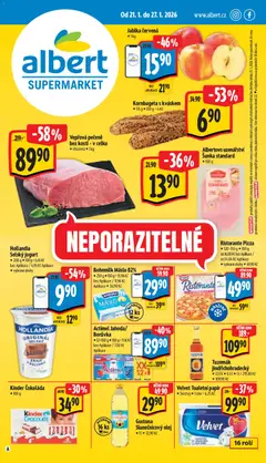 Náhled Albert leták - Supermarket platný od 21.01.2026