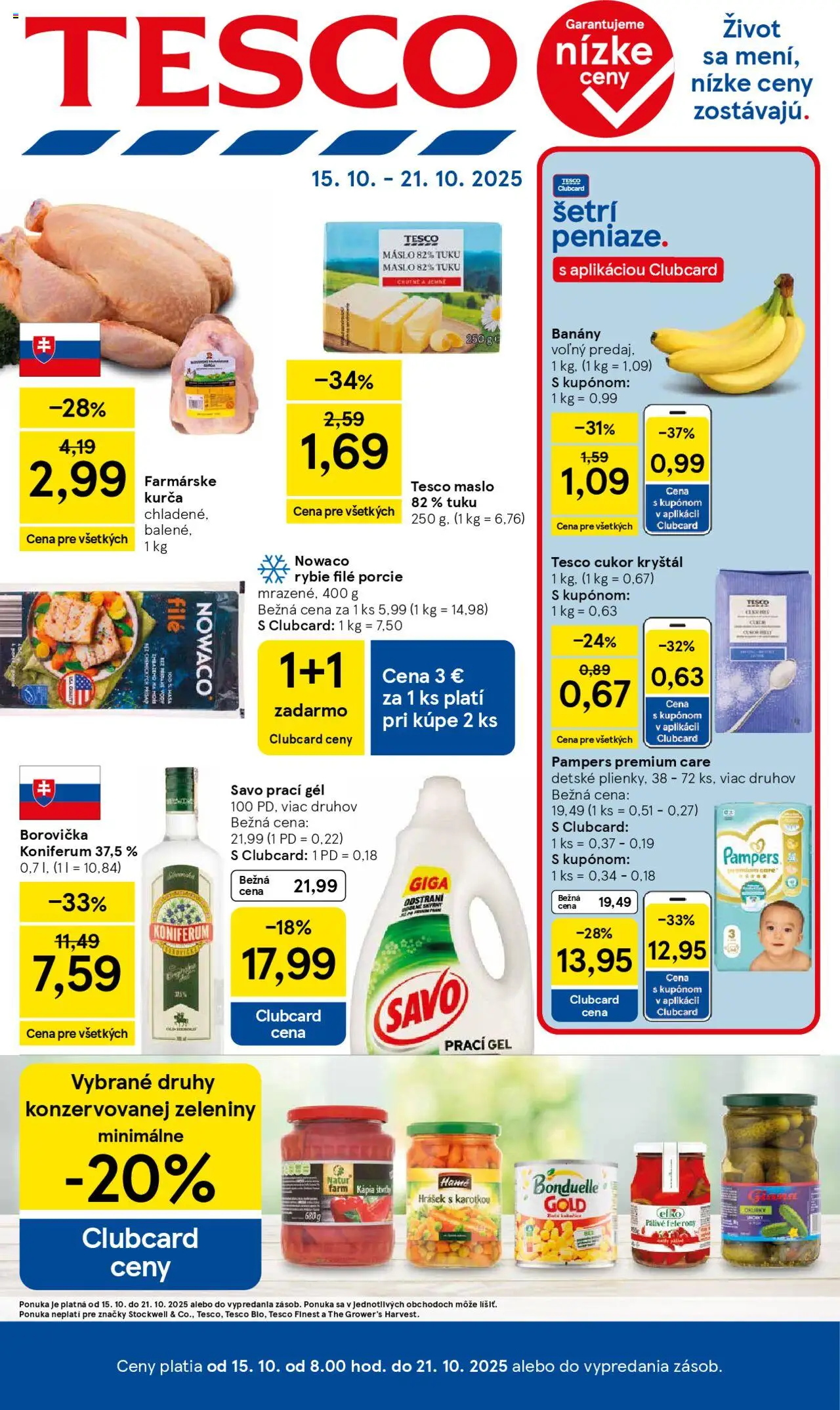 Tesco Hypermarket - leták - strana 1- platný od 15.10.2025