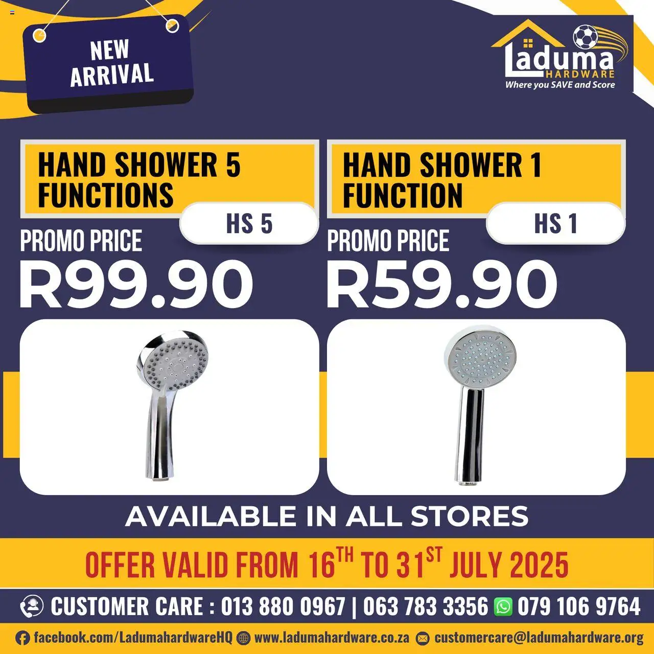 Laduma Hardware Specials - page 2- valid from 16/07/2025