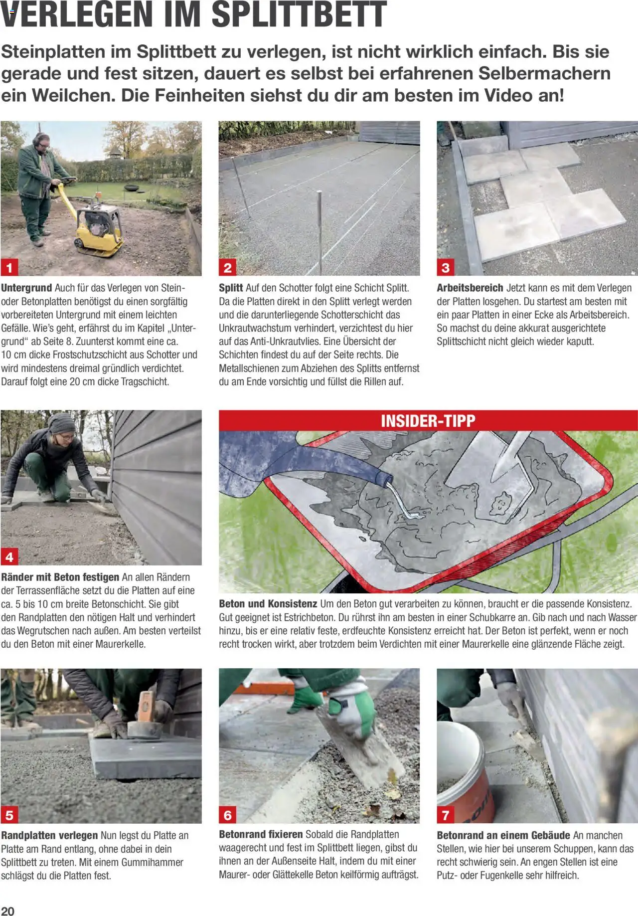 Toom Baumarkt Anleitung Terrasse bauen - Seite 20 - gültig ab 01.01.2024