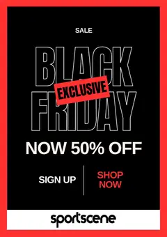 Preview Sportscene Black Friday valid from 24/11/2025