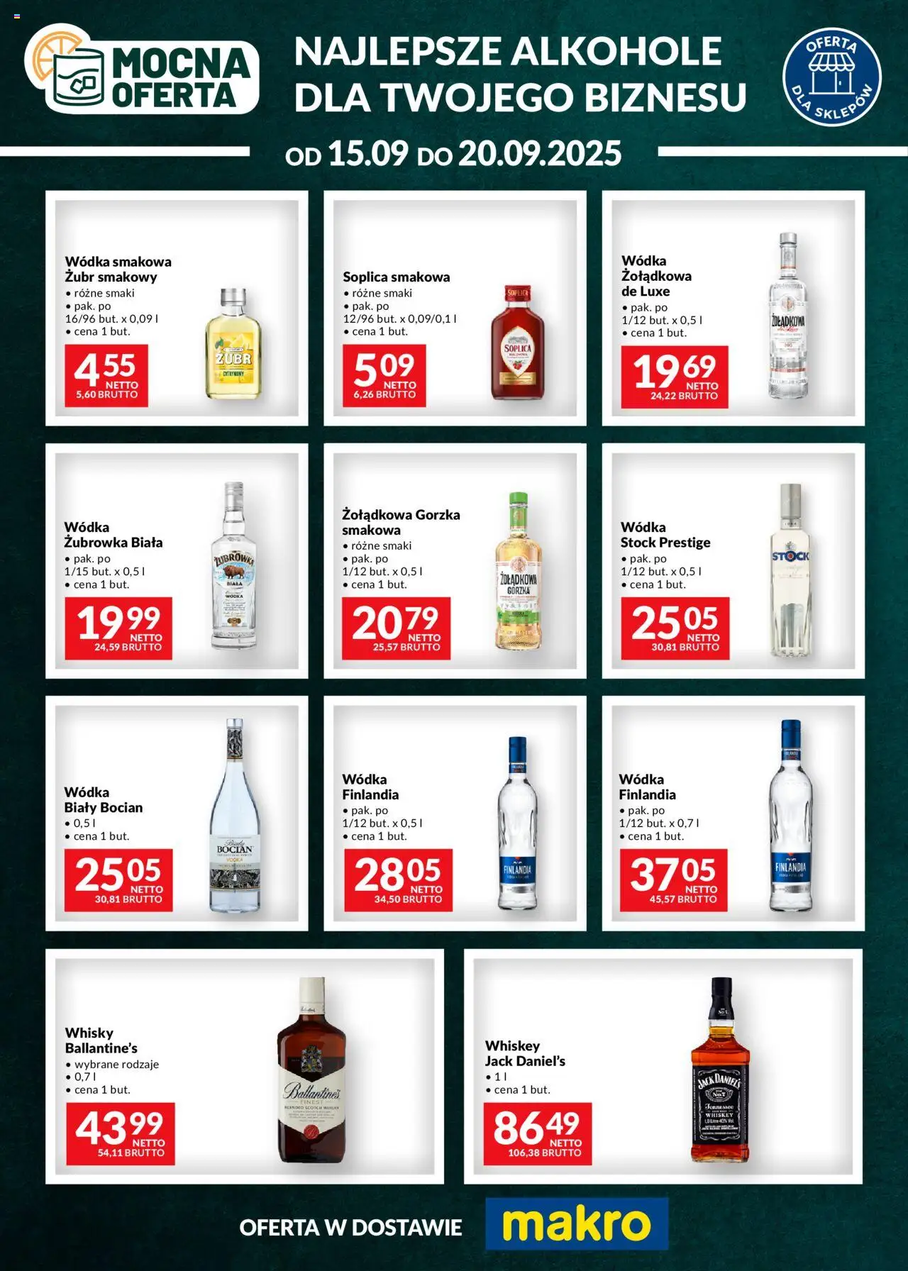 Makro Gazetka - Mocna oferta - strona 1- ważny od 15.09.2025