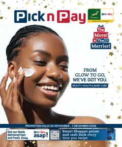 Preview Pick n Pay - Health & Beauty Specials valid from 25/11/2025