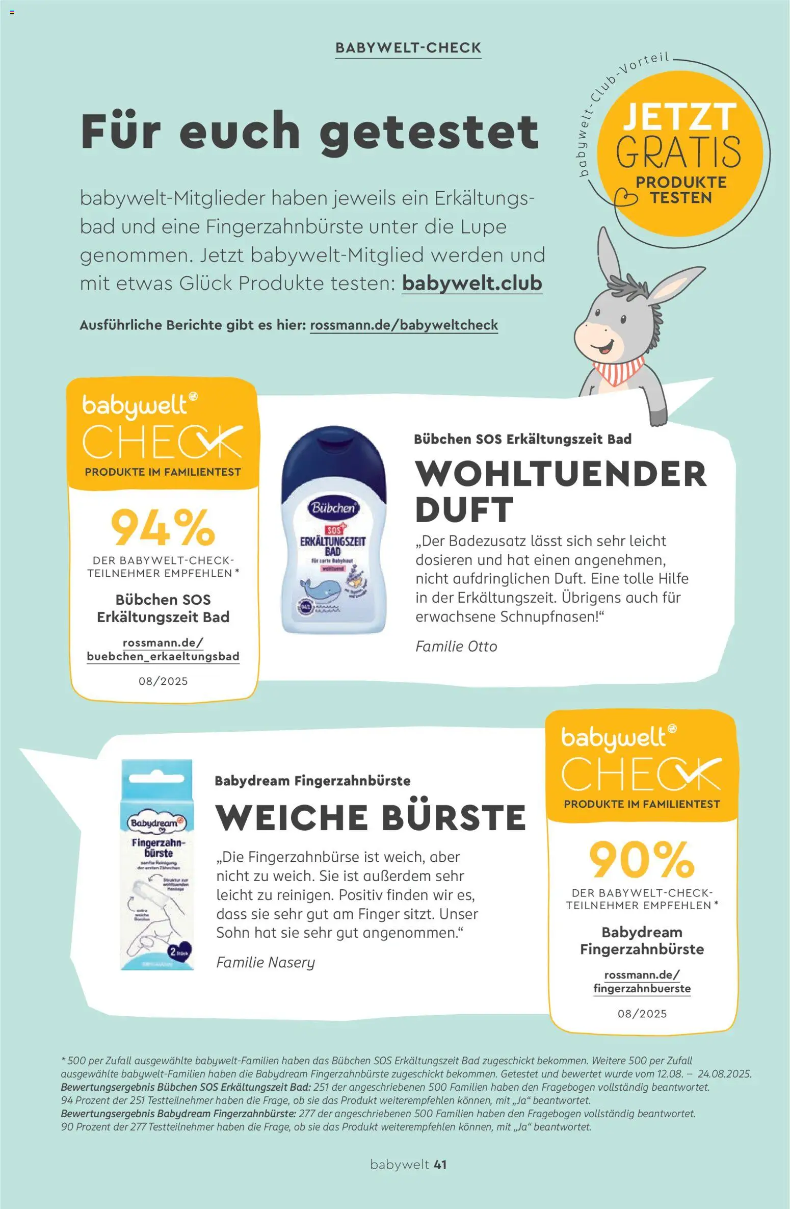 Rossmann babywelt Elternmagazin - Seite 41 - gültig ab 11.12.2025
