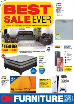 Preview OK Furniture - Eswatini  Specials valid from 17/09/2025