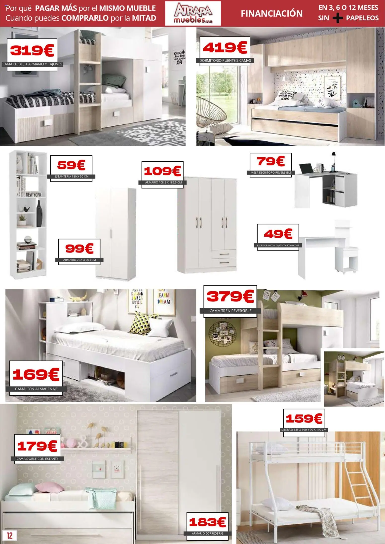 Atrapa Muebles folleto - Página de 12 - Válido desde 03/03/2026