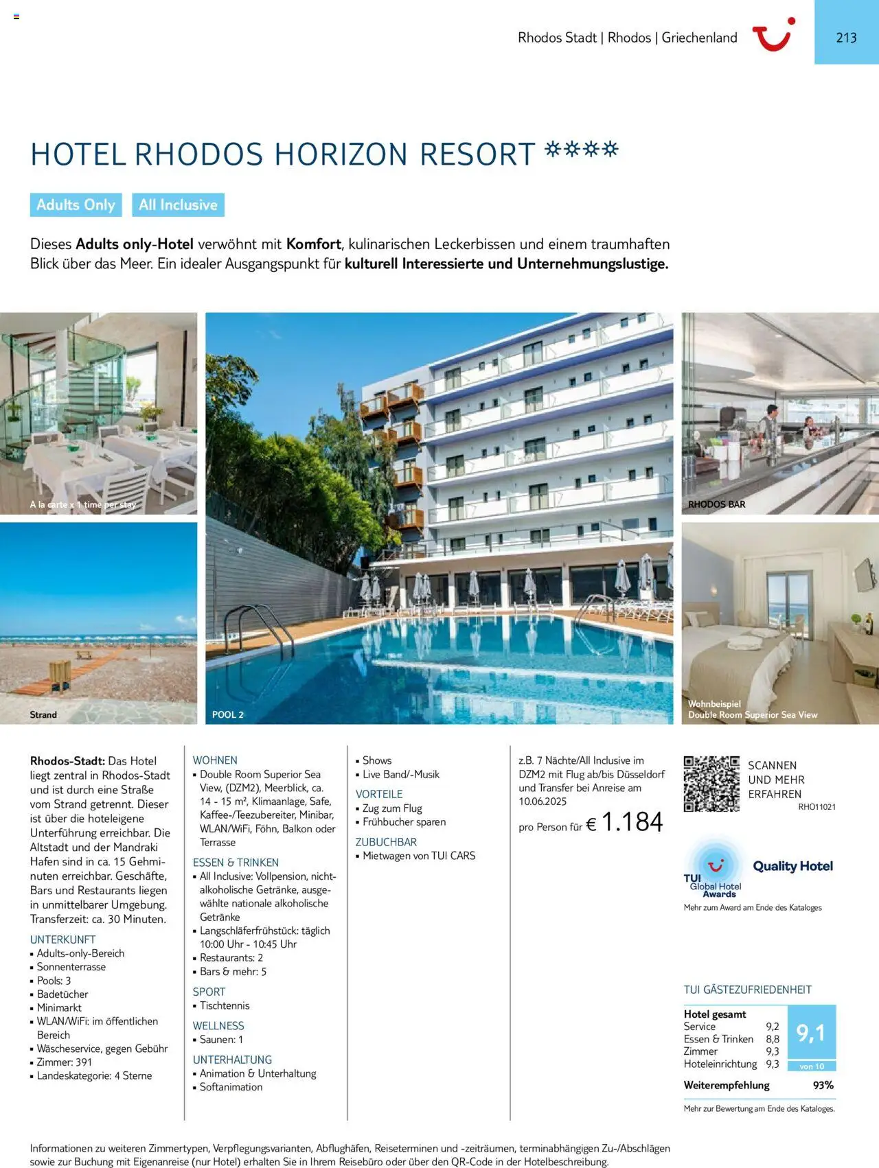 TUI  Südeuropa & Nordafrika 2025/26 - Seite 213 - gültig ab 01.01.2025