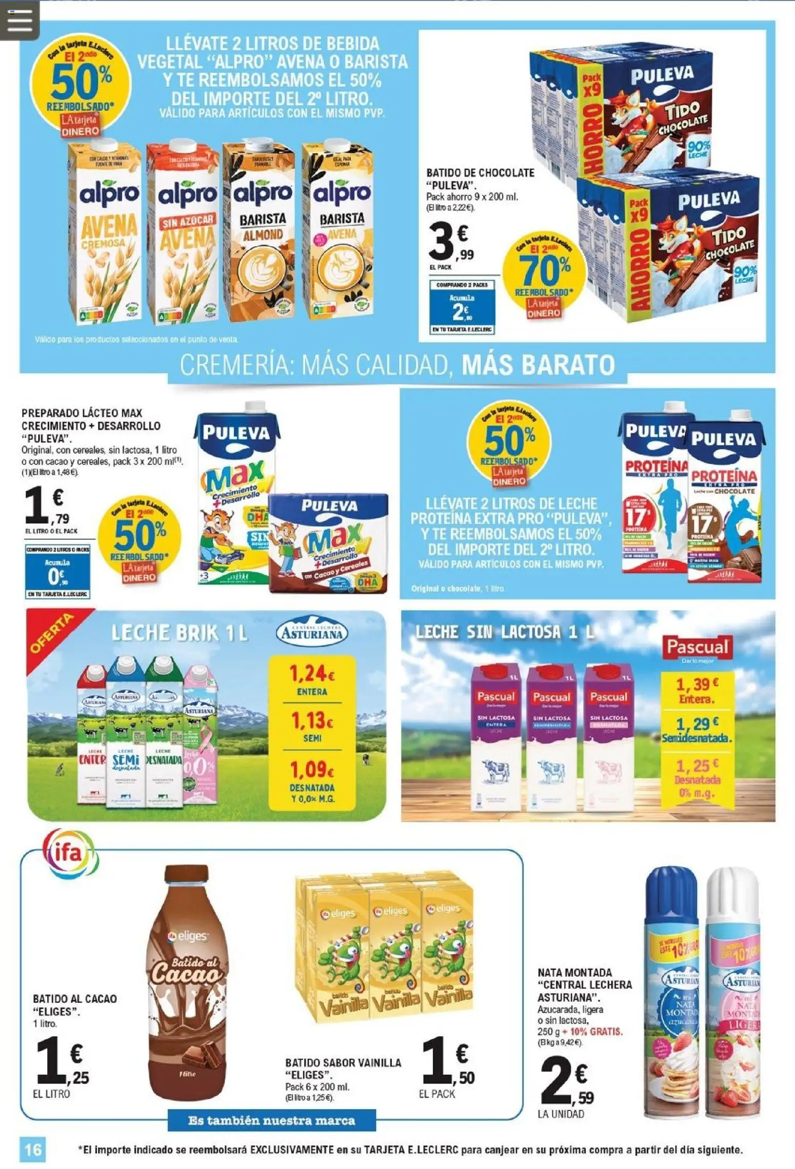 E.Leclerc folleto - Página de 16 - Válido desde 25/02/2026